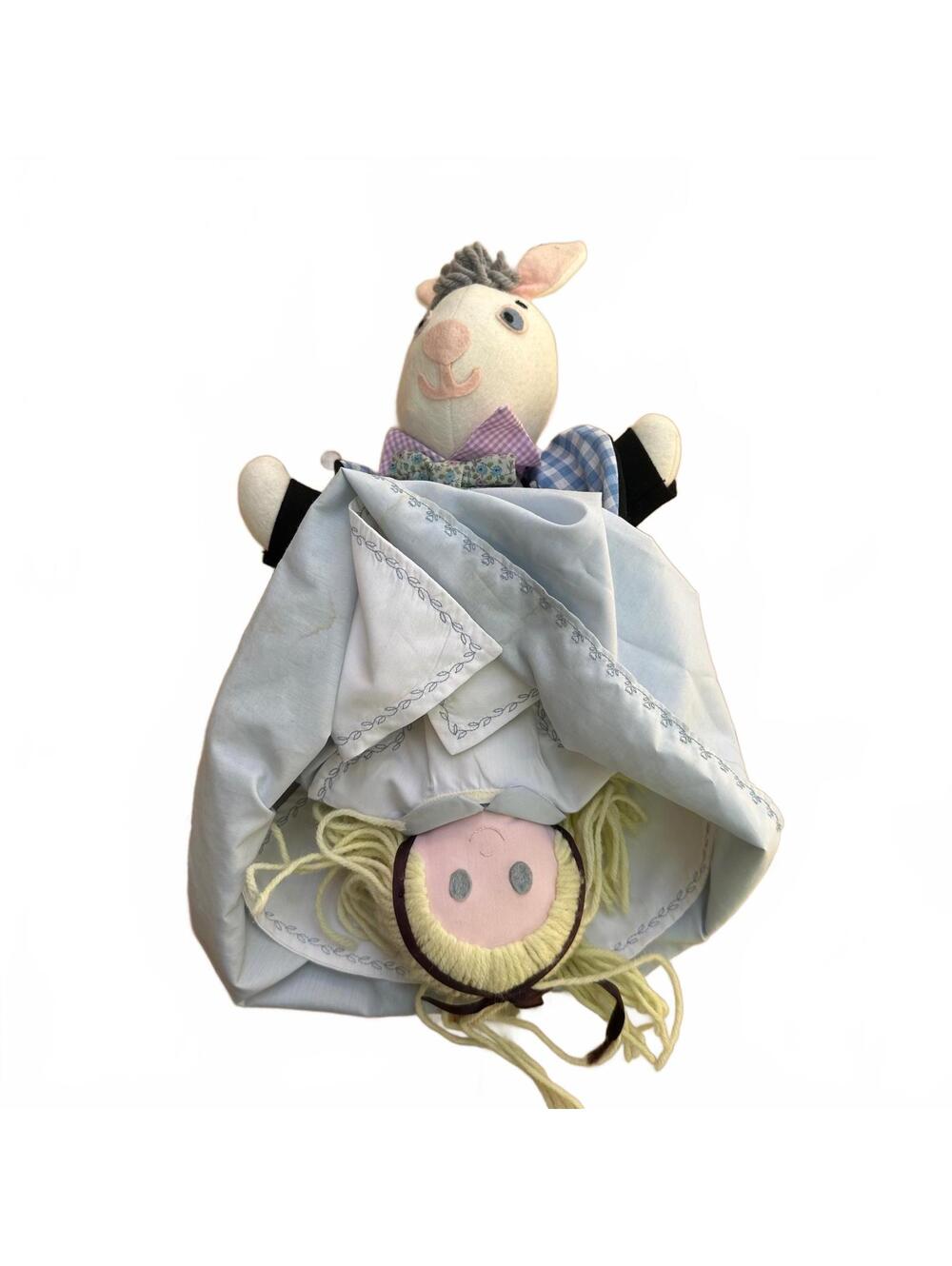 Alice In Wonderland Vintage Topsy Turvey Doll Mary Self Pea Ridge Piddlery